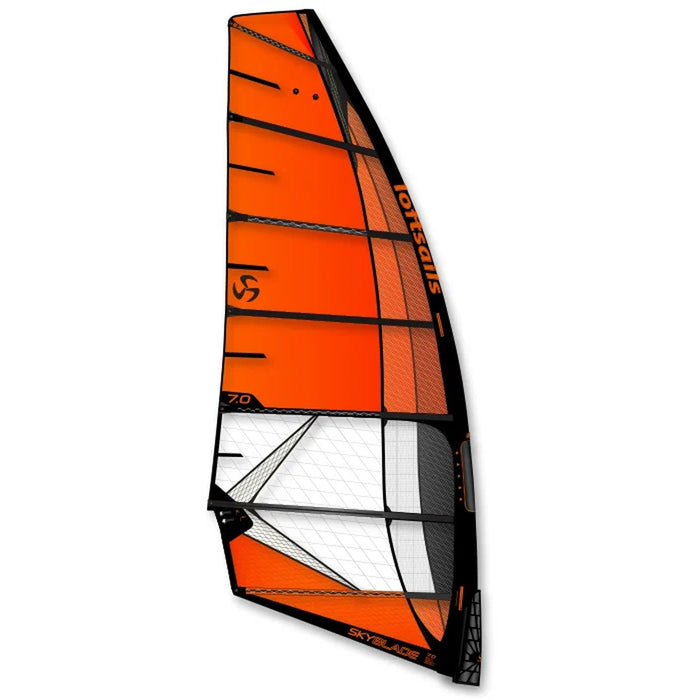 Vela da windsurf Skyblade Arancione 2025 Misura 5.0 Loftsails LS060030070