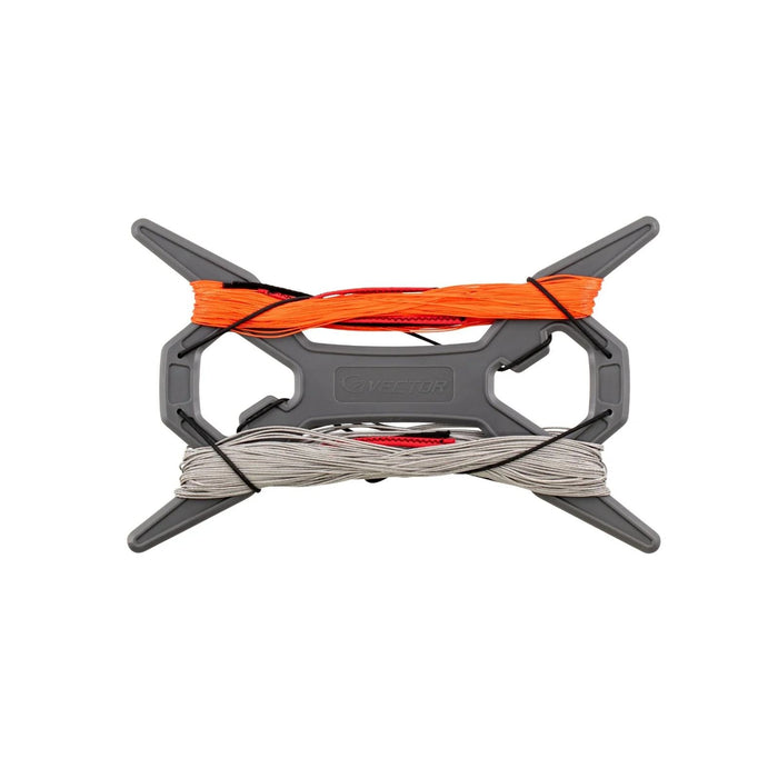 Linee da kite Quad Pro Arancione-Grigio 4x17.5m 375-150kg Vector LVQ17350
