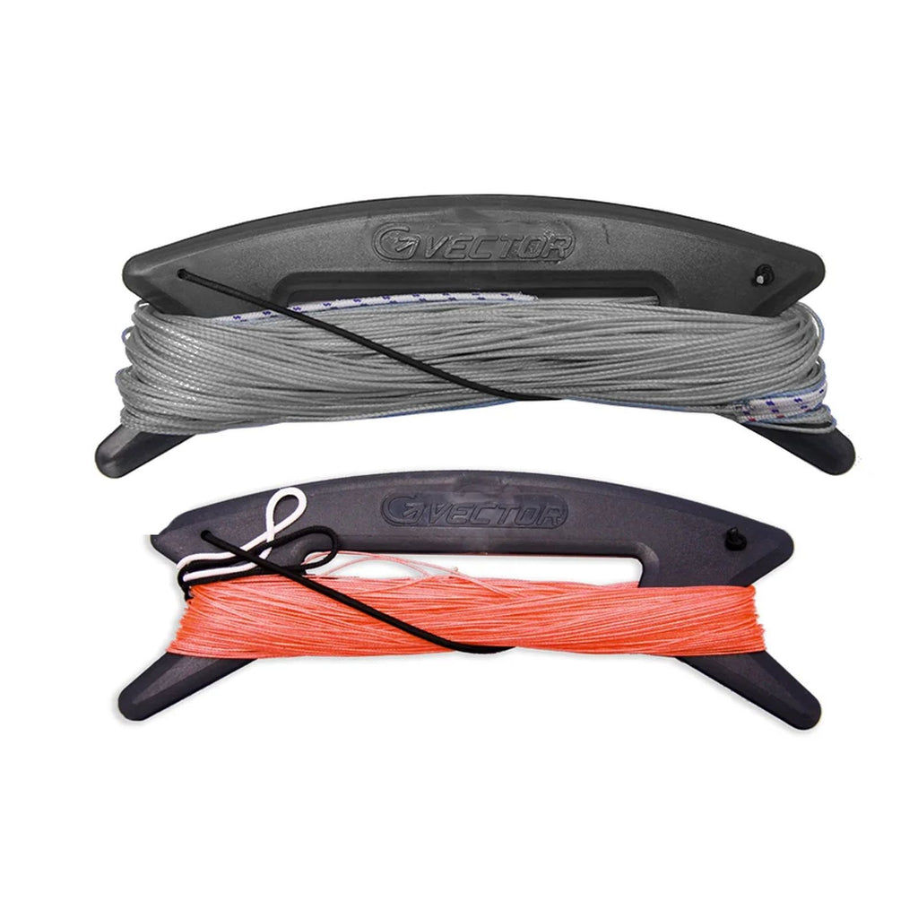 Linee kite Quad Pro Grigio-Rosso 4x30m 170-75kg Vector LVQ30170