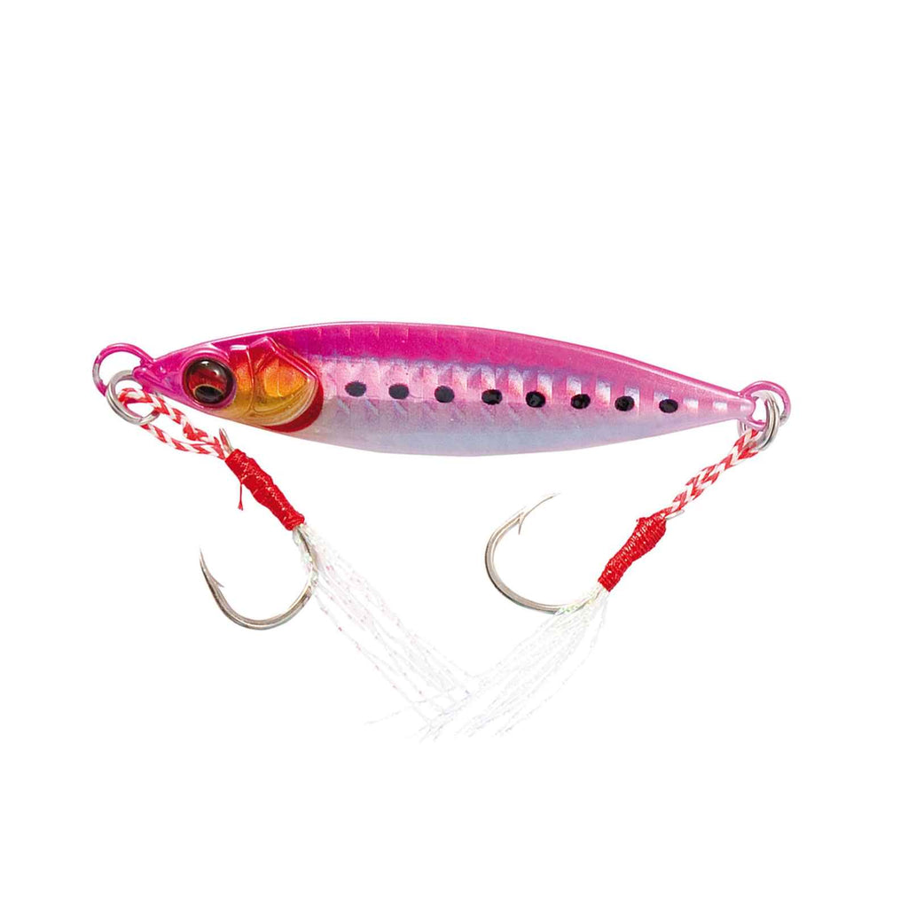 Lure Splinter Jig Metallic Pink Black Dots 40g Nomura NM42420140