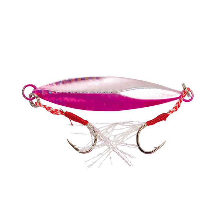 Lure Splinter Jig Metallic Pink Black Dots 40g Nomura NM42420140