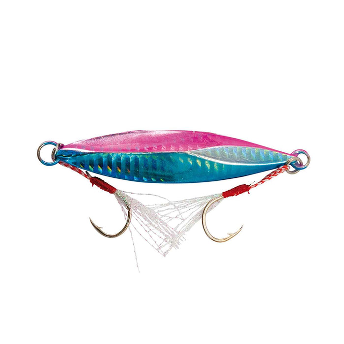 Lure Splinter Jig Metallic Blue Pink Fluo Stripes 40g Nomura NM42420240