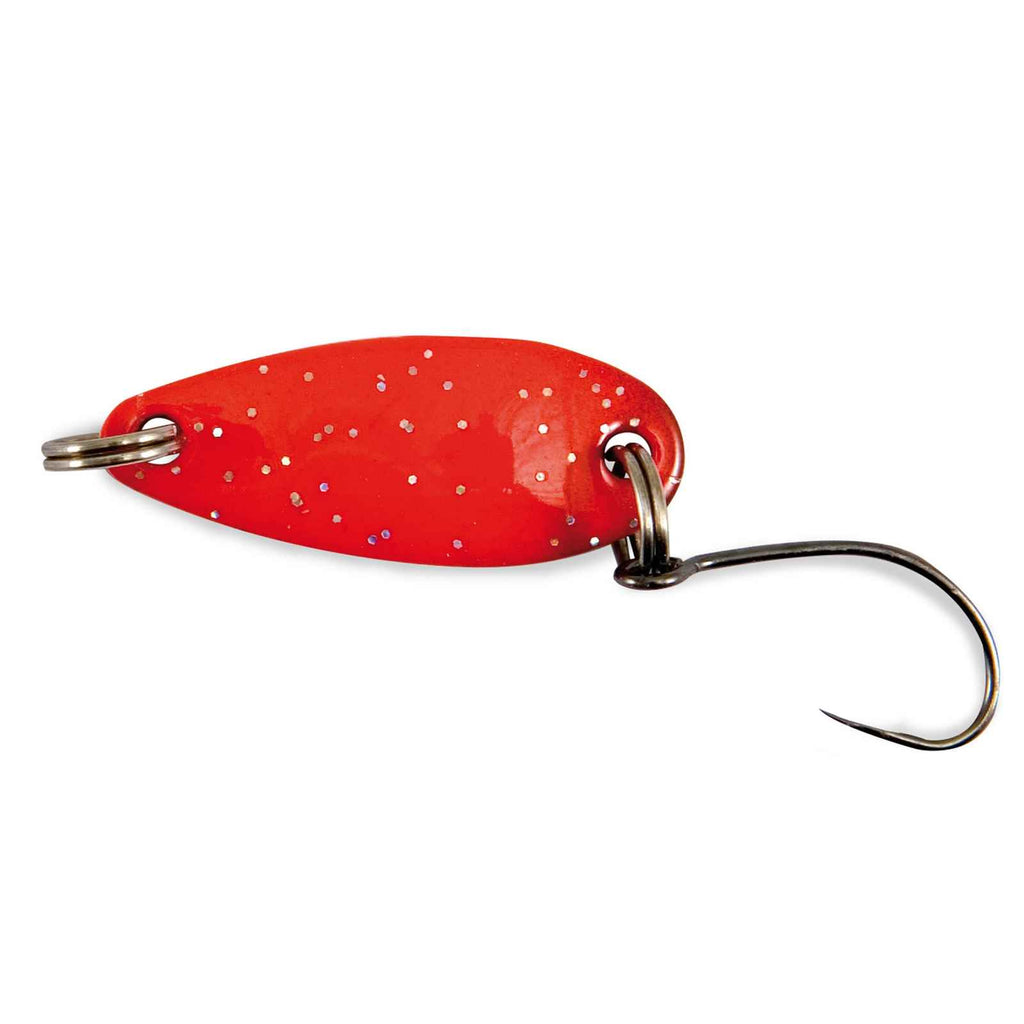 Lure Akira Trout Area Spoon Fluo Red Silver Glitter 2,5g Nomura NM46156225