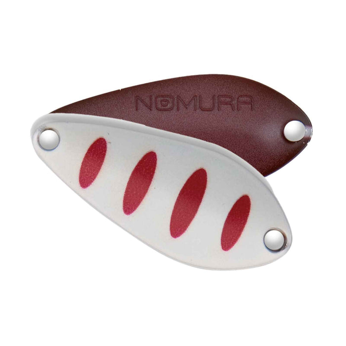 Lure Aki Spoon White Red Stripes 3g Nomura NM46370130