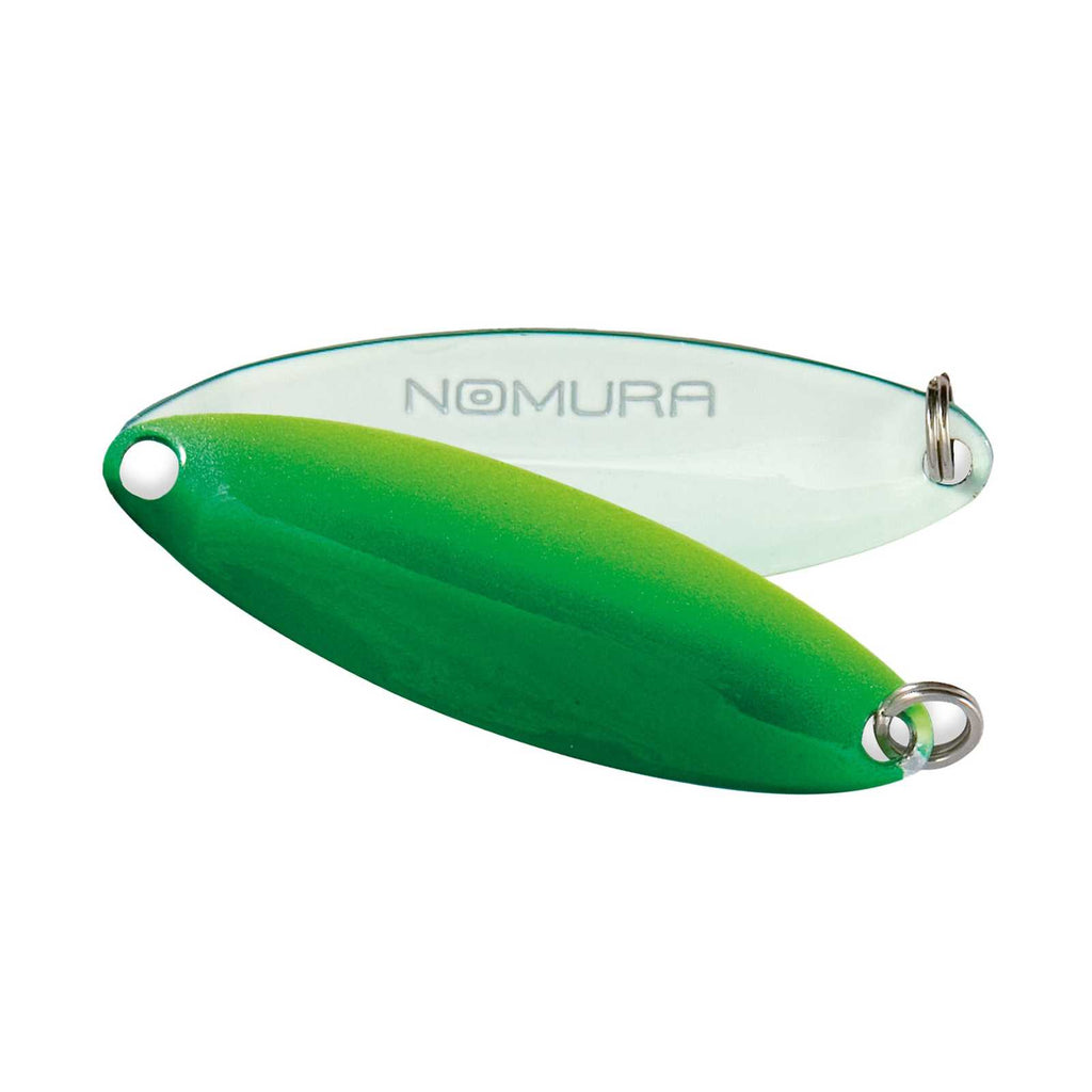 Lure Isei Riu Spoon Dark Green Yellow Stripes 3,70g Nomura NM46470937