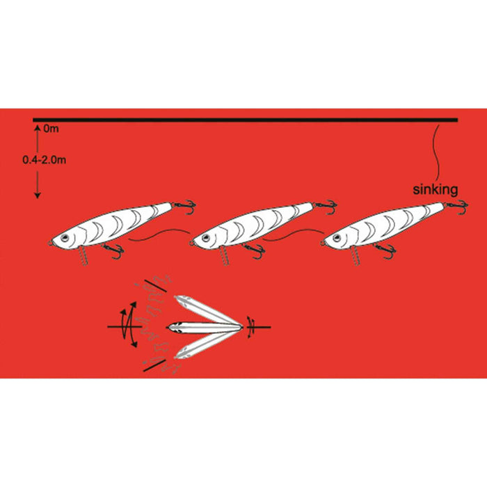 Lure Ranger Minnow Yellow Orange 7cm 13g Nomura NM52216107