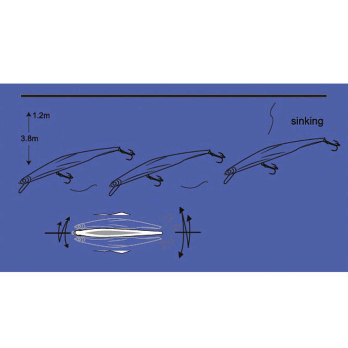 Kunstaas Kenji Mack 17cm 33g Nomura NM58407017