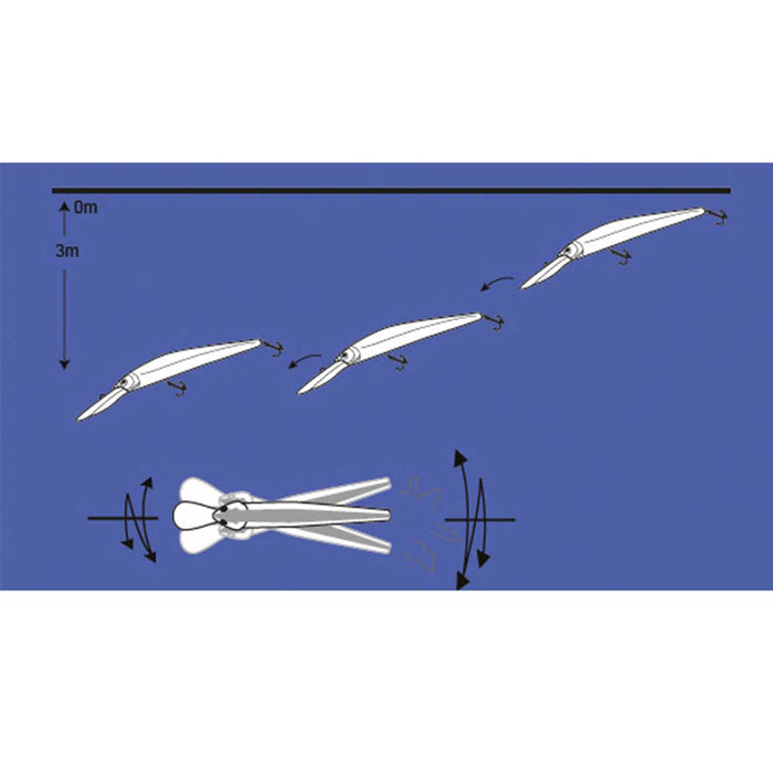 Lure Takuma Dot Mirror 11cm 13g Nomura NM58802011