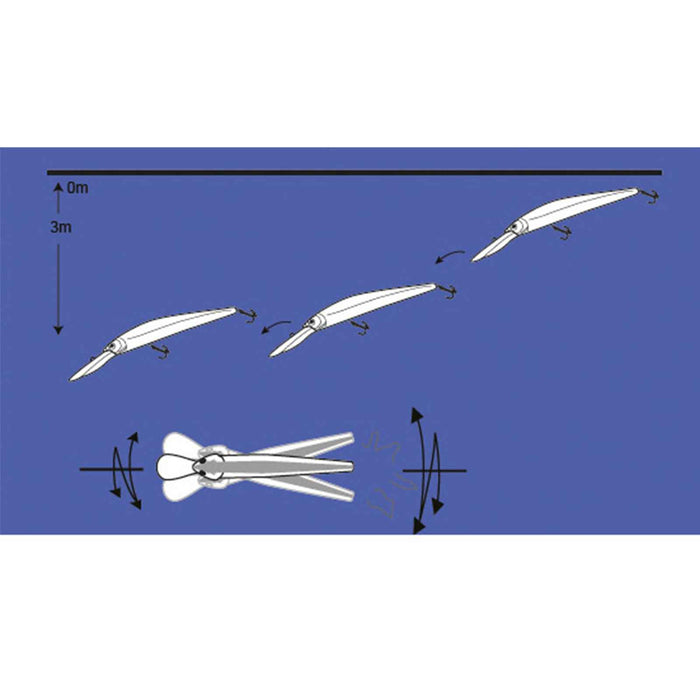 Lure Takuma Silver Shiner 11cm 13g Nomura NM58813611