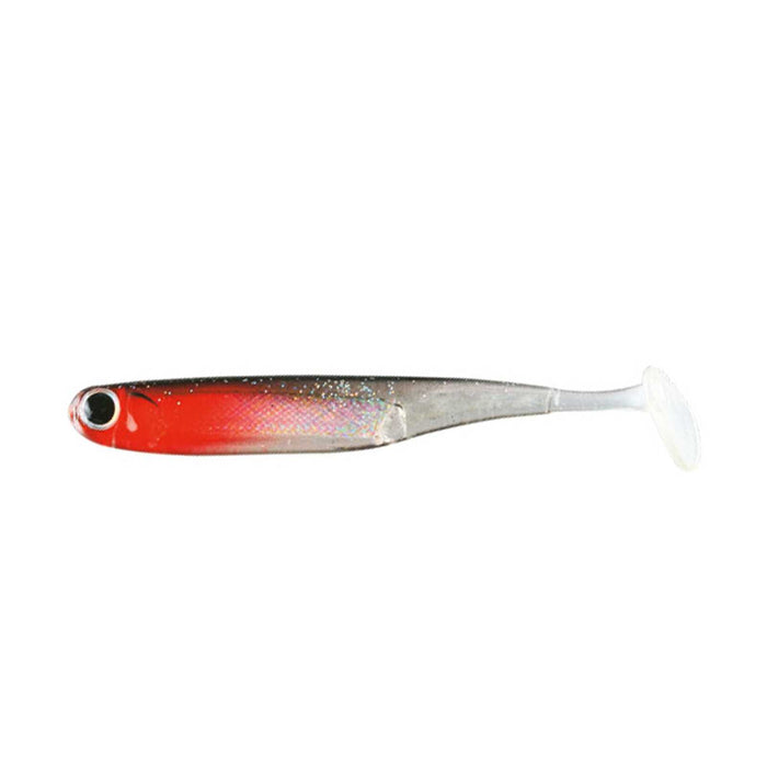 Soft Lure Real Pulse Red Head Black 7,50cm 2,50g Nomura NM76106207