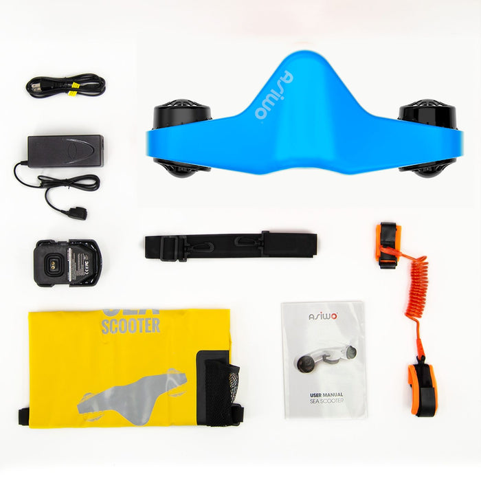 Underwater Scooter Manta 126W Blue Asiwo SS003