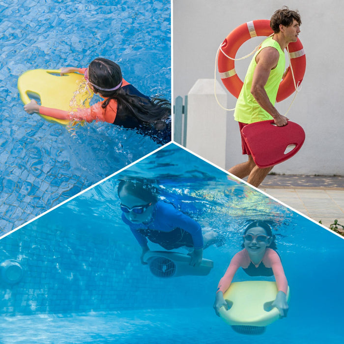 Electric Swimming Kickboard Mako Kids Yellow Asiwo SS072