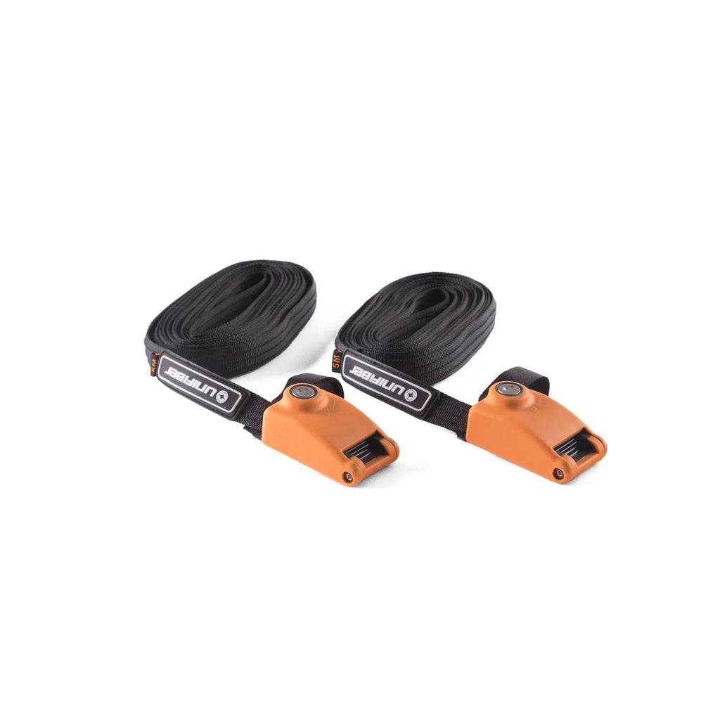 Sangles d'arrimage verrouillables renforcées en acier 5 m x 4 mm Unifiber UF053000010