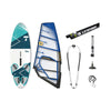 Windsurf-Freeride-Paket Wind Techno 160D mit Schwert und Maverick II 7.3 Rigg Unifiber UF90