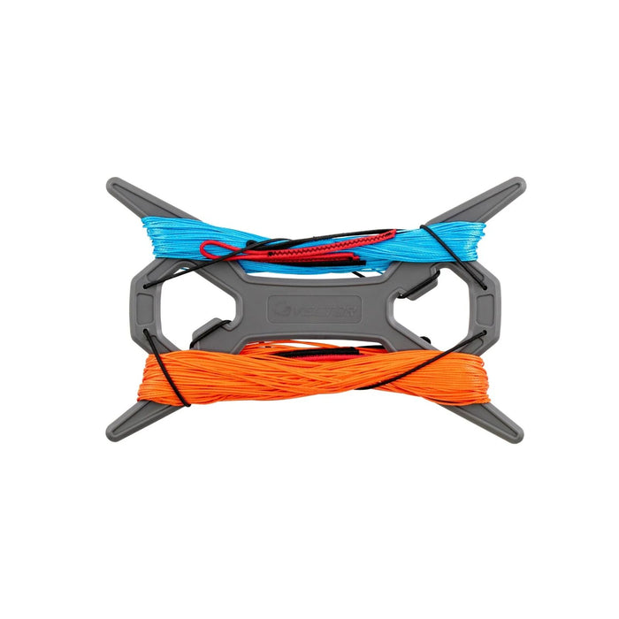 Quad Pro Kiteleinen Orange-Blau 4x18m 210-110kg Vector VK212004180