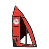 Defi Wind Segel Windsurfer LT Rot-Schwarz 5,0 Exocet WS010910400