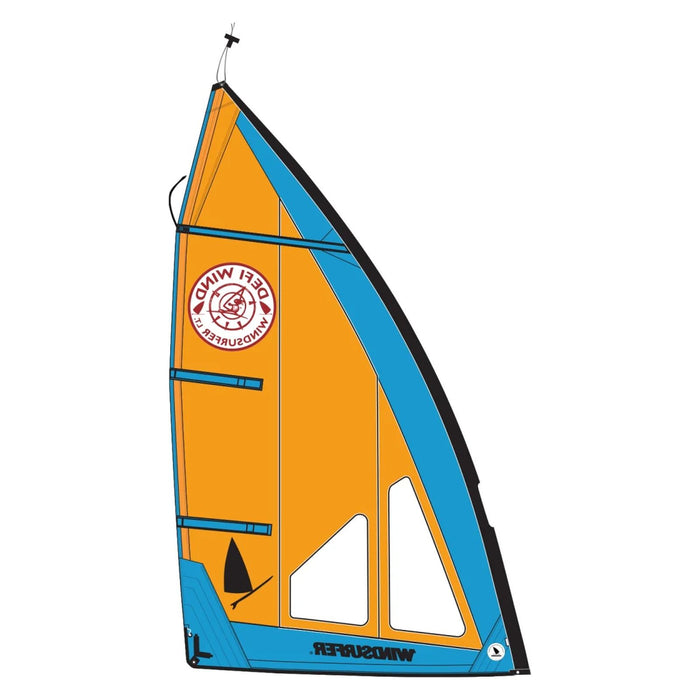 Defi Wind Segel Windsurfer LT Orange-Marineblau 5,0 Exocet WS010910600