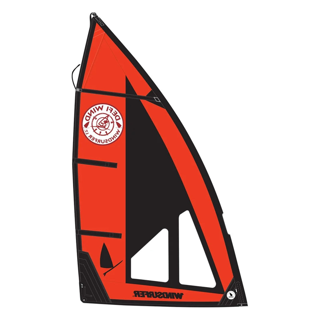 Vela Defi Wind Windsurfer LT Roja-Negra 5.7 Exocet WS010910900