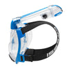 Snorkeling Full Face Mask Duke Transparent-Blue S-M Cressi XDT000020