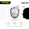 Snorkeling Full Face Mask Duke Dark Cressi