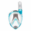 Snorkeling Full Face Mask Baron Transparent-Aquamarine S-M Cressi XDT020025