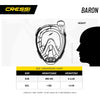 Snorkeling Full Face Mask Baron Cressi